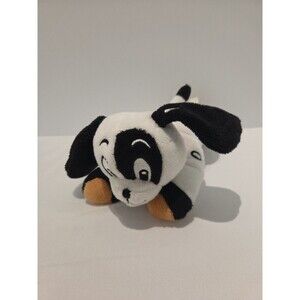 Dog Spot 9" Plush Dalmatian Black White Highlights Magazine Puppy Stuffed Animal